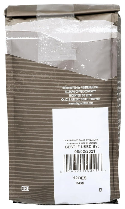 Coffee Organic Espresso Sierra Whole Bean Coffee, 12 Oz2