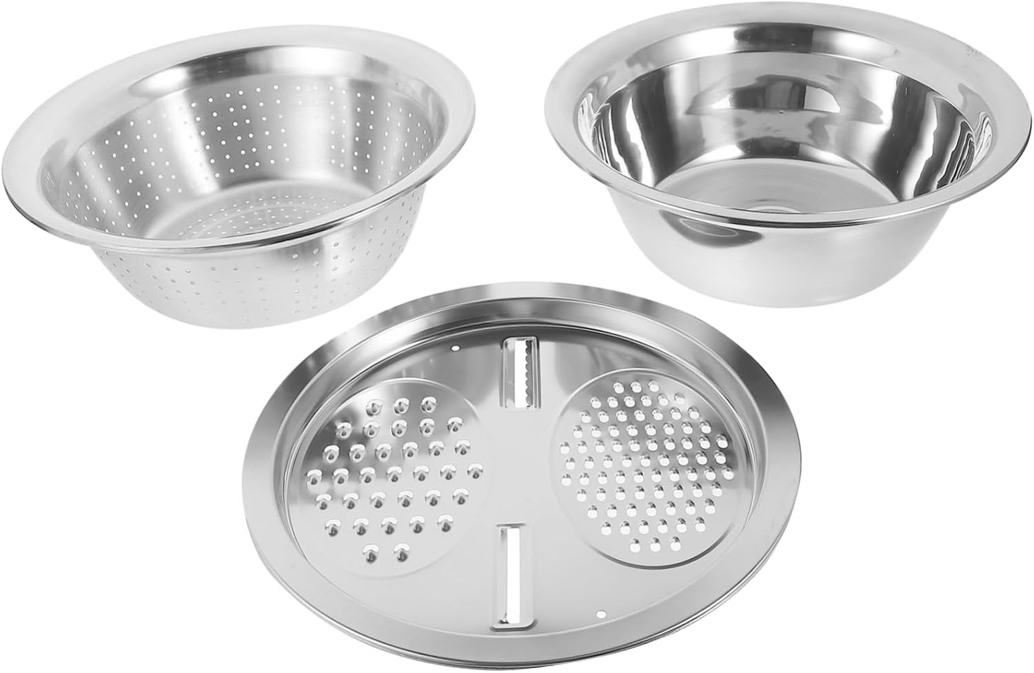 3pcs-stainless-steel-kitchenware-set-multi-function-vegetable-peeler-grater-fruit-slicer-tools-silver-ergonomic-design-for-easy-cutting-slicing-for-fruits