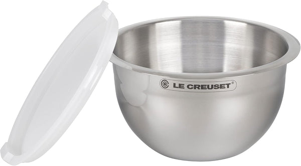 Le Creuset Stainless Steel Nested Mixing Bowls with Plastic Lids, Set of 32