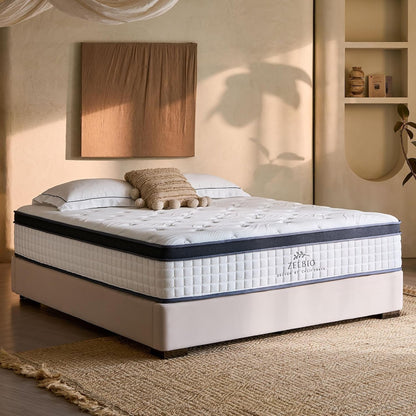 Queen Size Hybrid Memory Foam Mattress 12" Medium Firm,Motion Isolation3