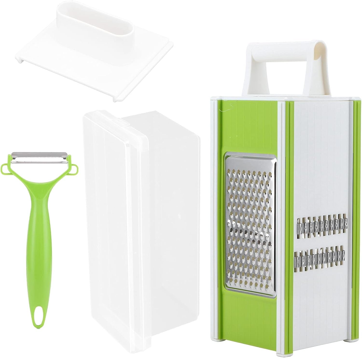 5-in-1-multifunctional-shredding-vegetable-machine-portable-grater-kitchen-tool-for-slicing-chopping-decorating-small-peeler-storage-box-green-white