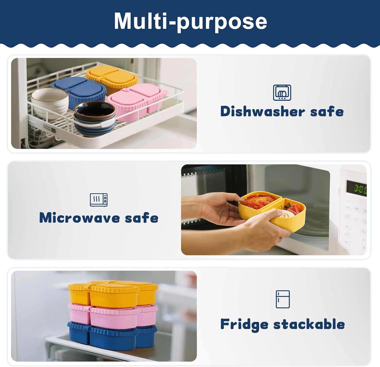 3-pack-silicone-reusable-snack-containers-with-lids-8-oz-double-compartment-snackle-box-for-kids-adults-bpa-free-leakproof-small-for-dressing-snacks-school-office-picnic