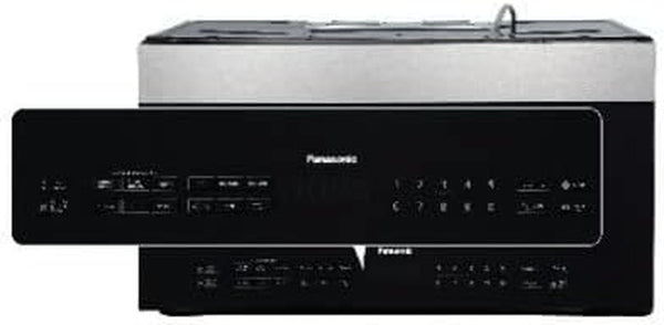 Panasonic NN-SU158S 1.9 Cu. Ft. 1000W Over-The-Range Microwave Oven with Static Touch Control & Smoky Glass Design4
