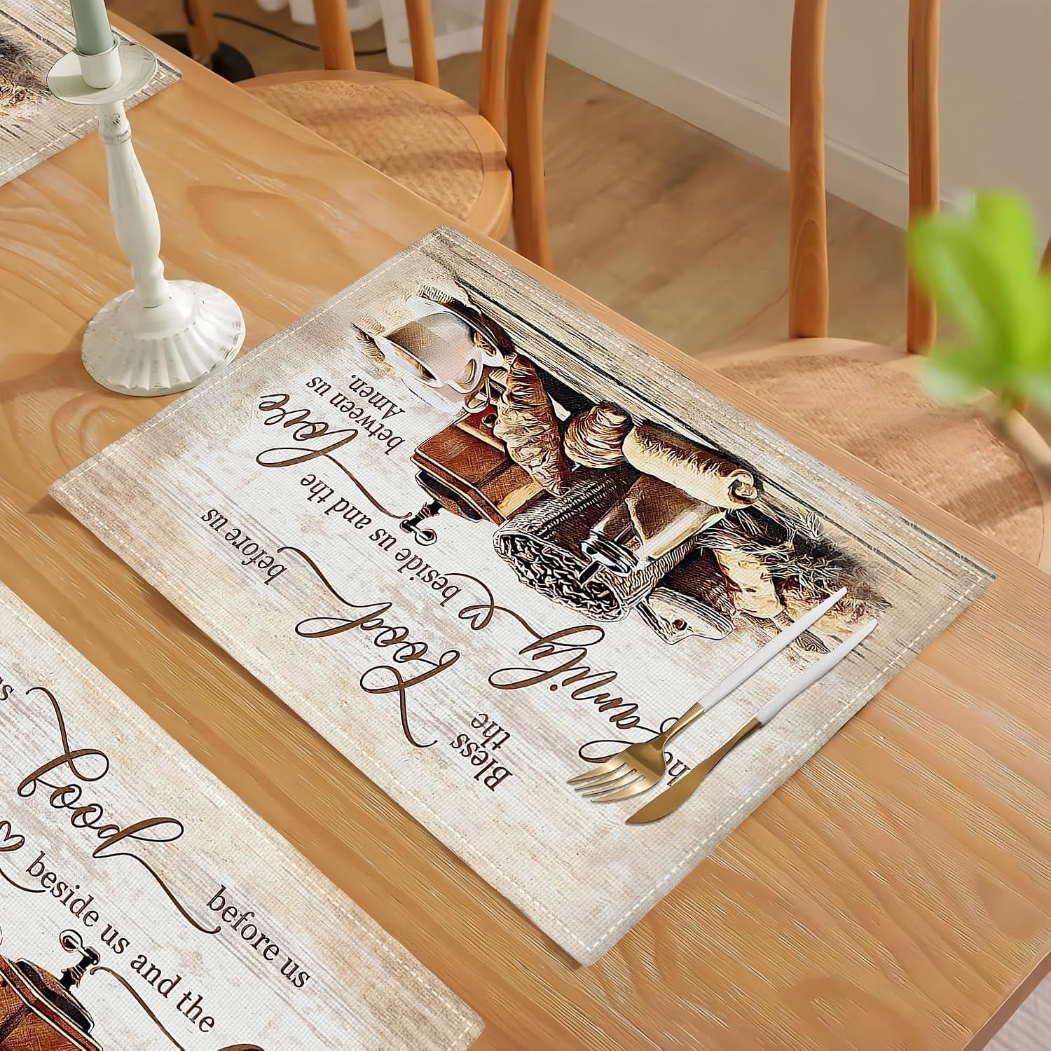 christian-coffee-placemats-set-of-4-bless-the-food-before-us-place-mats-religious-table-mats-for-kitchen-dining-table-kitchen-decor-linen-12x18-inch