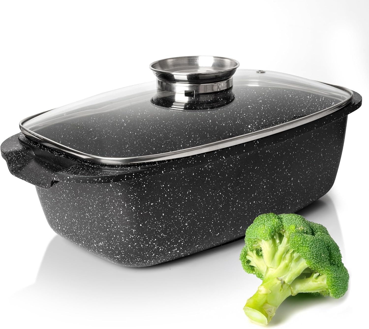 6-quart-oval-roaster-pot-with-lid-12x8-3-die-cast-aluminum-chicken-roaster-induction-gas-ceramic-cooktop-compatible-hard-anodized-nonstick-roasting-pan-with-lid-oven-safe