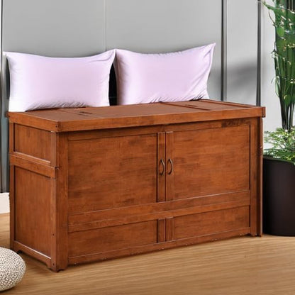 Furniture Murphy Cube Cabinet Bed (Cherry)5