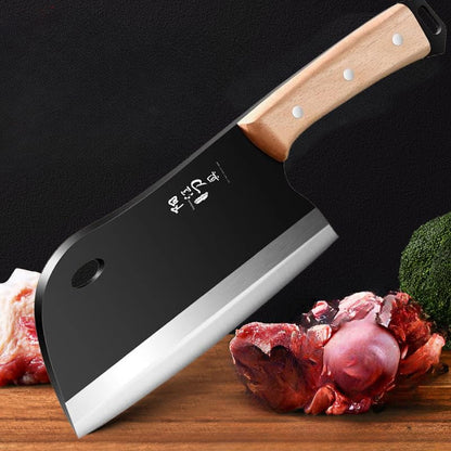 Meat Cleaver, Stainless Steel High Hardness Kitchen Knives, Chopping Knives Chef Special Ultra-Sharp Chopping Knife(Chopping Knife)4