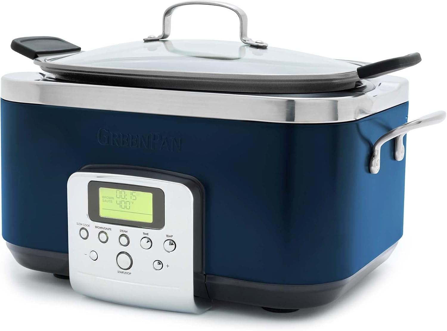 elite-8-in-1-programmable-6qt-electric-slow-cooker-dishwasher-safe-lid-removable-crock-pfas-free-healthy-ceramic-nonstick-multi-cooker-sear-saute-brown-steam-basket-roast-oxford-blue
