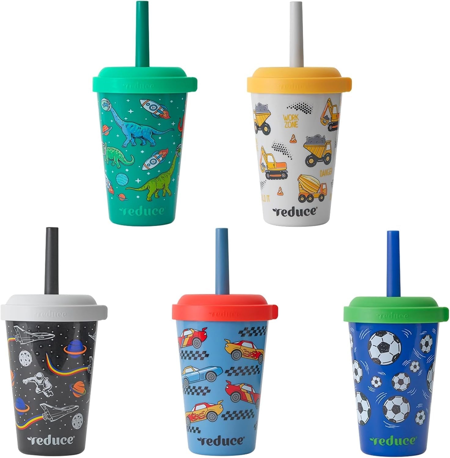 gogos-kids-5-pack-12oz-tumbler-cups-with-lids-spill-proof-straws