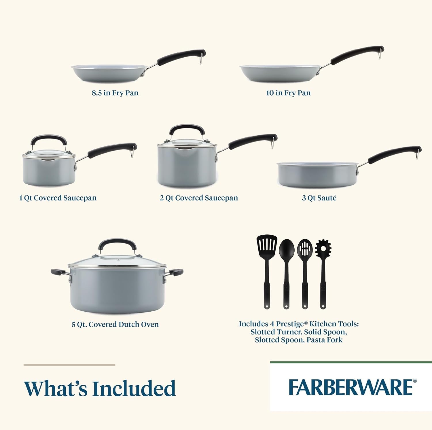 ecoadvantage-ceramic-nonstick-cookware-pots-and-pans-set-13-piece-gray