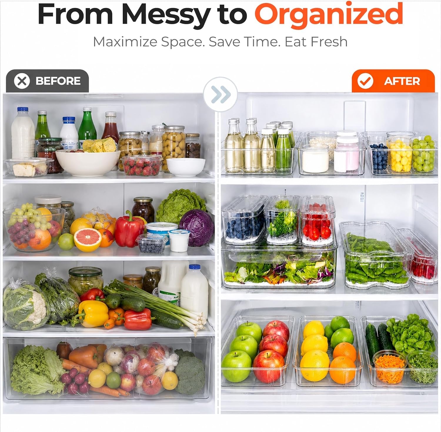 clear-fridge-bins-with-drain-trays-bpa-free-pet-stackable6-pack