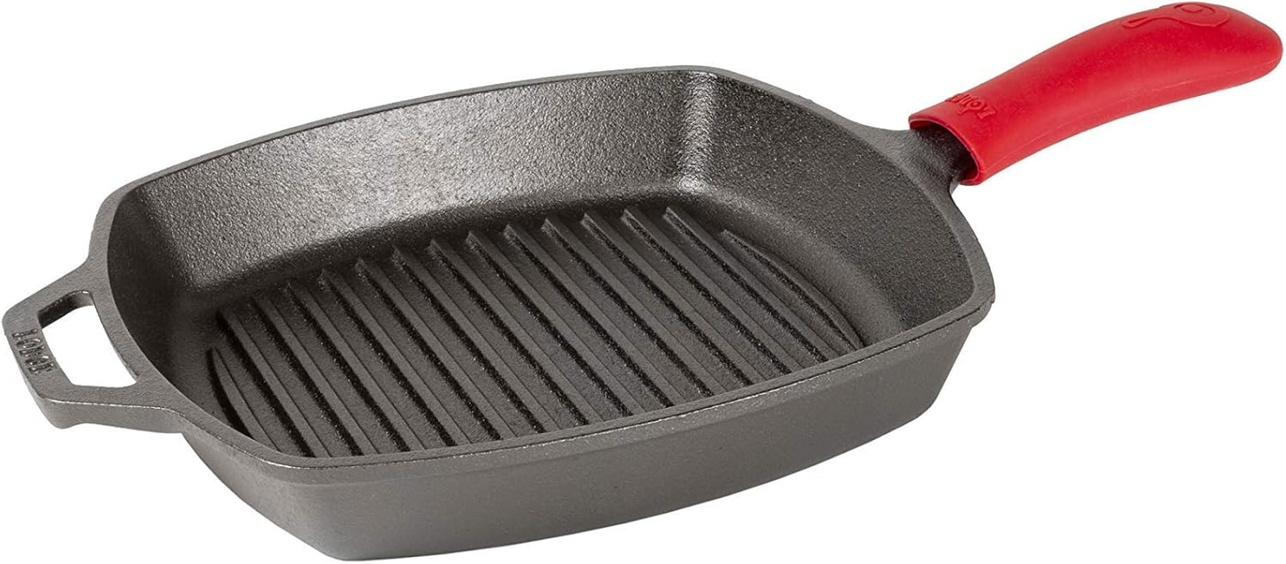 silicone-hot-handle-holder-for-9-inch-and-larger-skillets-red-heat-resistant-cast-iron-skillet-handle-cover-dishwasher-friendly-silicone-grip-sleeve-reusable-accessory