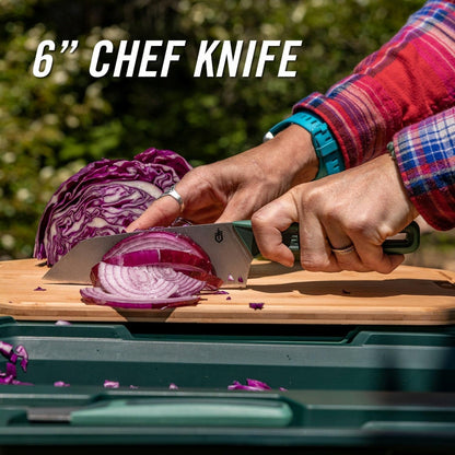 Gear Compleat Cutting Board Set - Cutting Board Kit with Polypropylene & Bamboo Cutting Boards - Features Paring Knife & Chef'S Knife in Nesting Design5