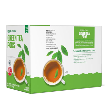 , Green Tea Pods, 2.7 Oz, 24 Ct4