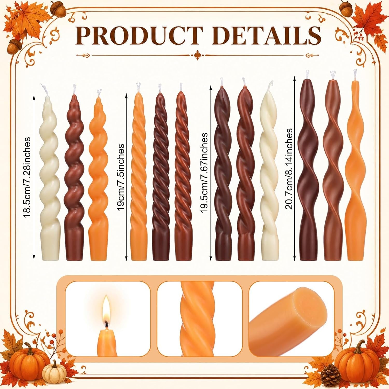 12-pcs-fall-spiral-taper-candles-7-5-autumn-twisted-candlesticks