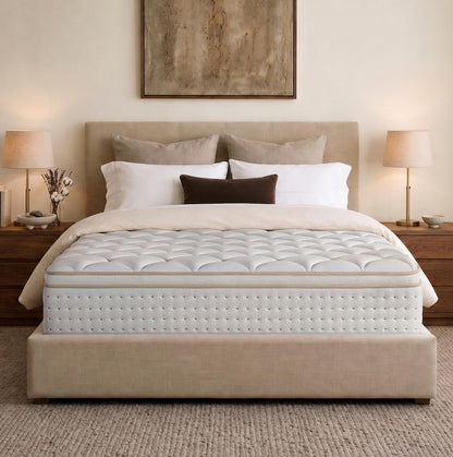 Queen Mattress, 14 Inch Hybrid Mattress with Memory Foam , Medium Firm,1