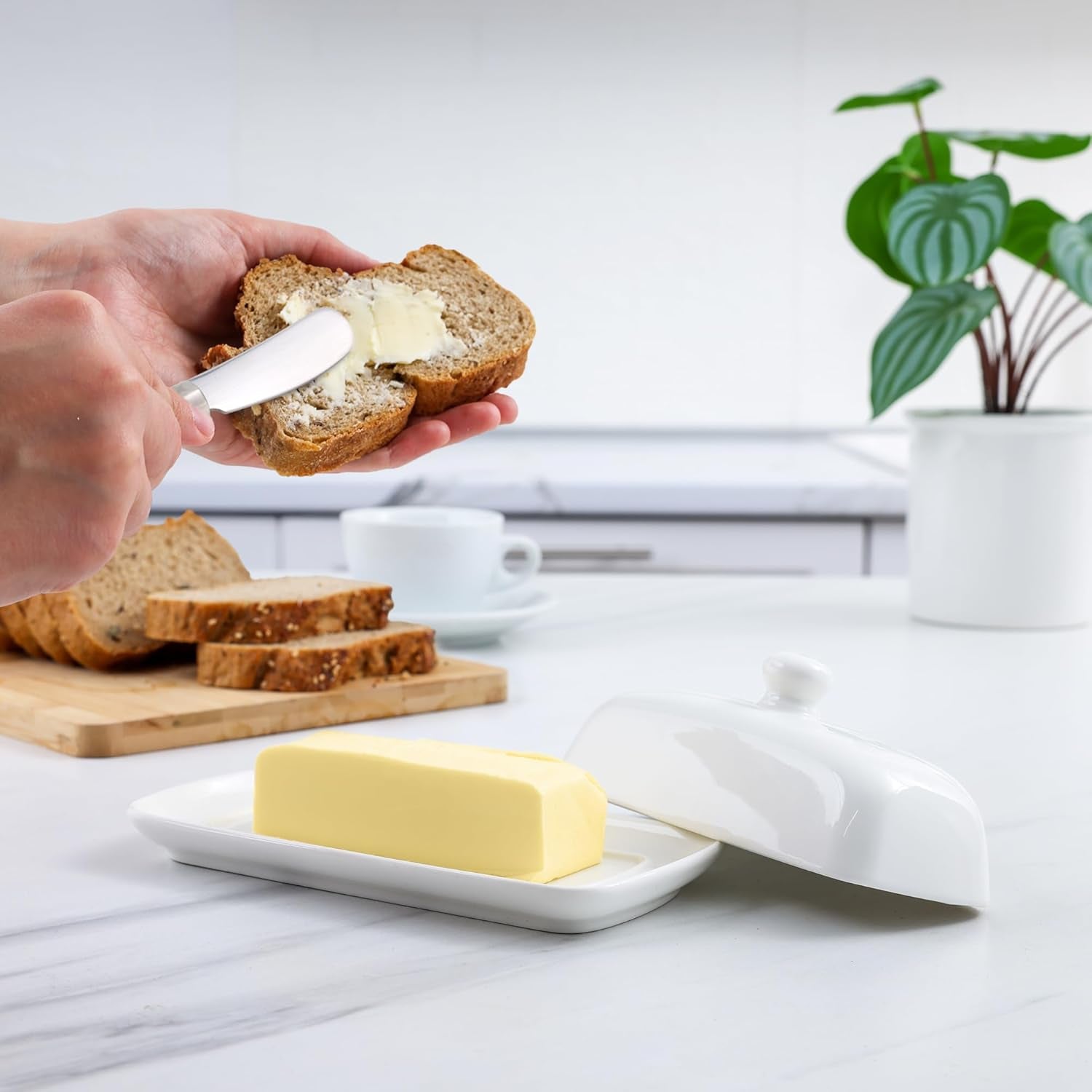 ceramic-butter-dish-with-lid-for-countertop-stainless-steel-knife-keeps-butter-soft-fresh-white-butter-dish-with-easy-grip-knob-durable-everyday-butter-holder-for-home-white