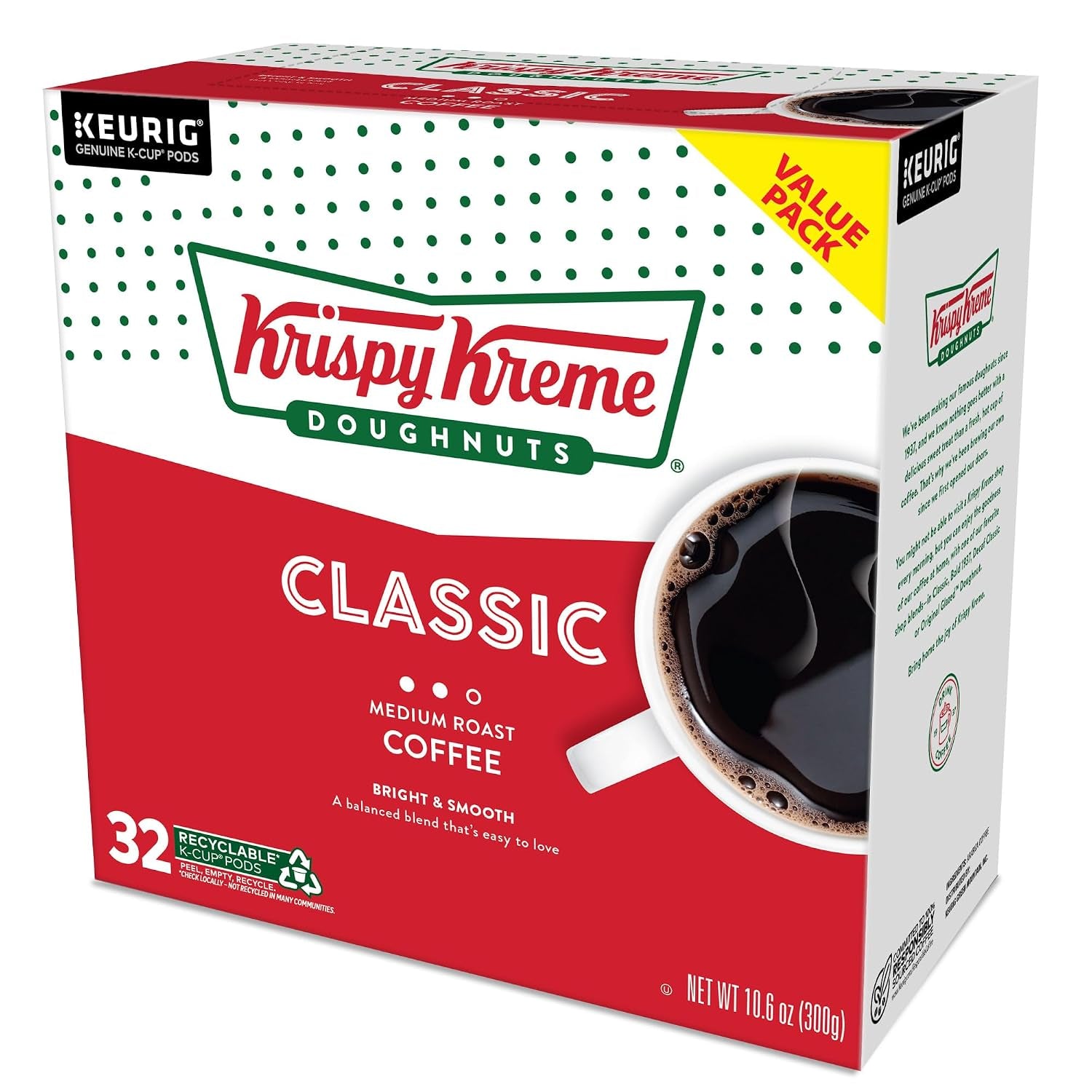classic-single-serve-keurig-k-cup-pods-medium-roast-coffee-32-count