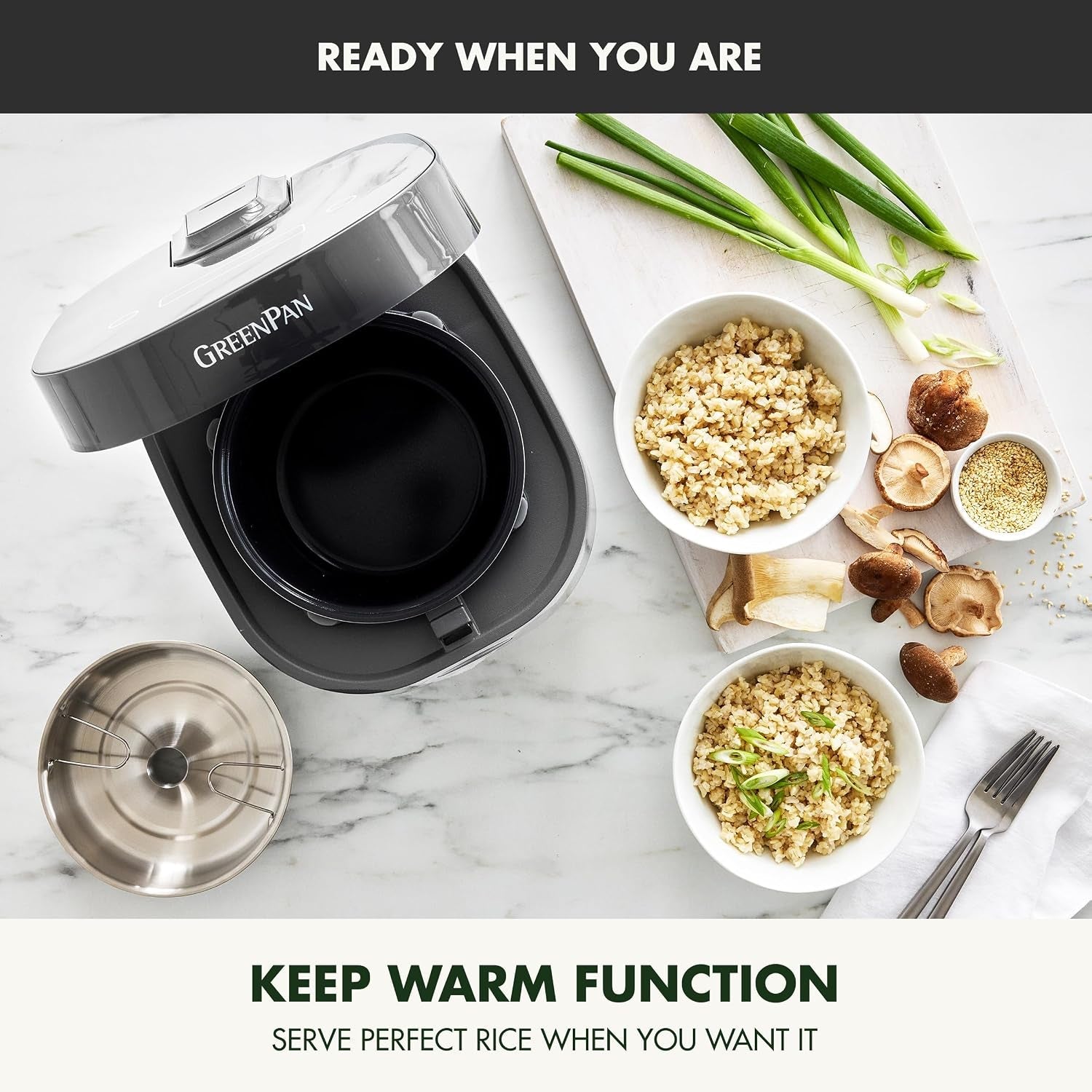rice-cooker-8-cups-cooked-4-uncooked-low-carb-soup-mode-10-one-touch-cooking-presets-pfas-free-ceramic-steamer-basket-fuzzy-logic-auto-keep-warm-oats-24hr-delay-timer-graphite