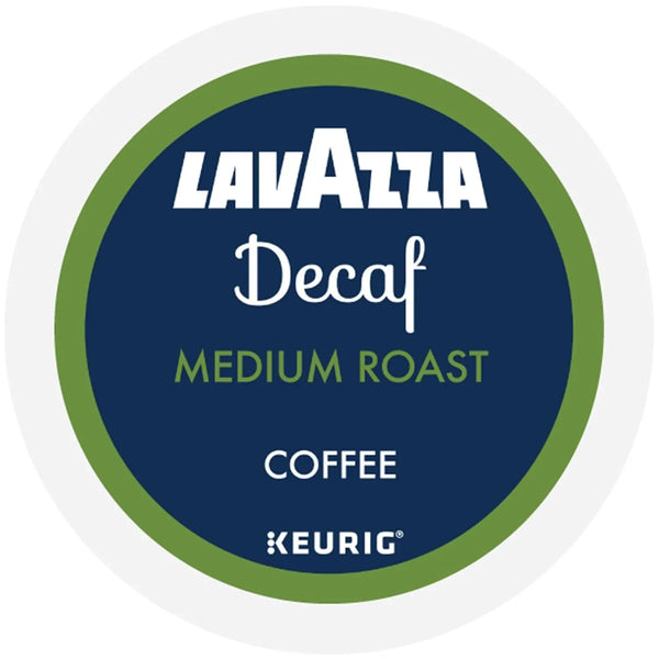 Lavazza Decaf, Single-Serve Keurig K-Cup Pods, Medium Roast Coffee, 60-Count Box (6 Packs of 10)10