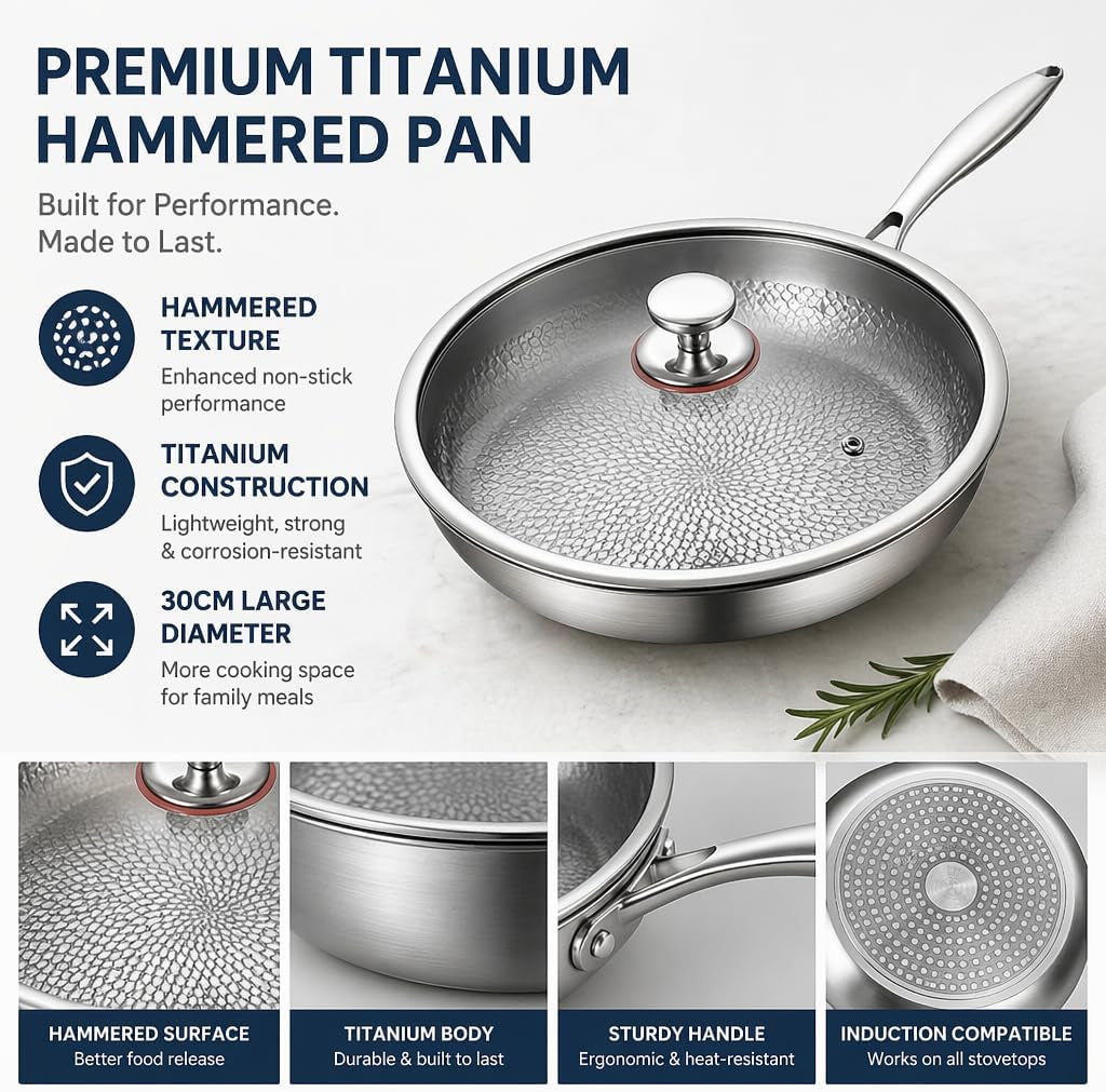 titanium-pans-for-cooking-12-inch-titanium-pro-hammered-frying-pan-with-lid-titanium-cookware-for-cooking-kitchen-induction-compatible