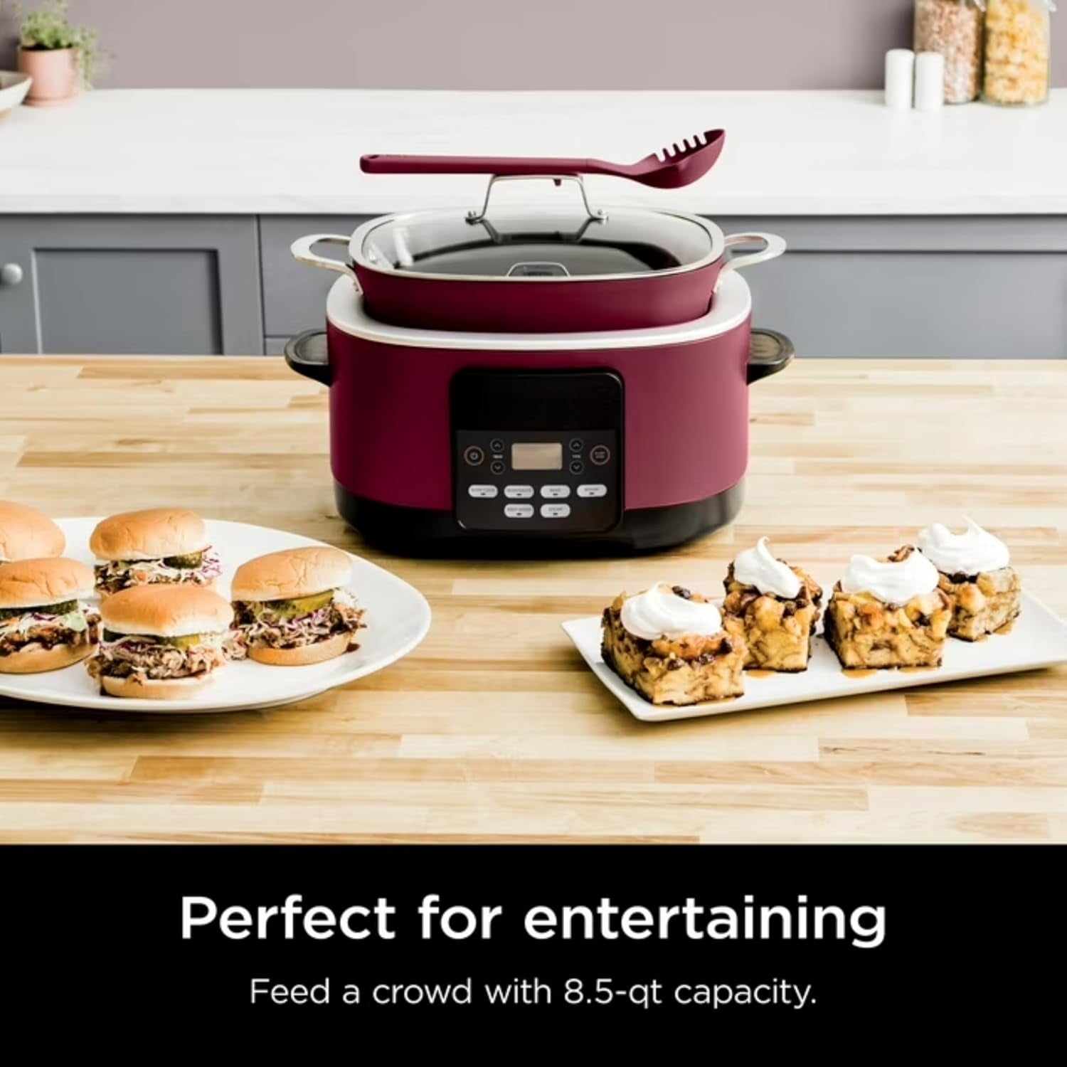mc1000-foodi-possiblecooker-8-5-quart-multi-cooker-with-8-in-1-slow-cooker-dutch-oven-more-glass-lid-integrated-spoon-nonstick-oven-safe-pot-to-500-f
