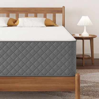 Full Mattress, 12 Inch Cooling-Gel Memory Foam and Pocket Spring Hybrid Mattress, Full Size Mattress in a Box, Certipur-Us Certified, Medium Firm, Double Mattress1