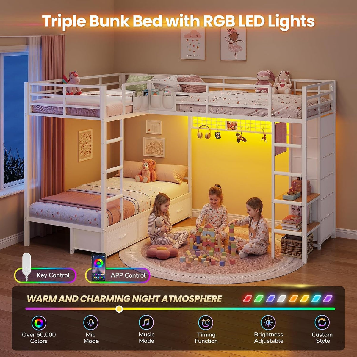 triple-bunk-bed-twin-over-twin-with-9-storage-drawers-and-led-lights-white