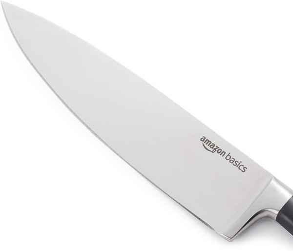 Classic 8-Inch Full Tang High Carbon Stainless Steel Chef'S Knife, Multipurpose Kitchen Knife with Three Rivets, Silver3