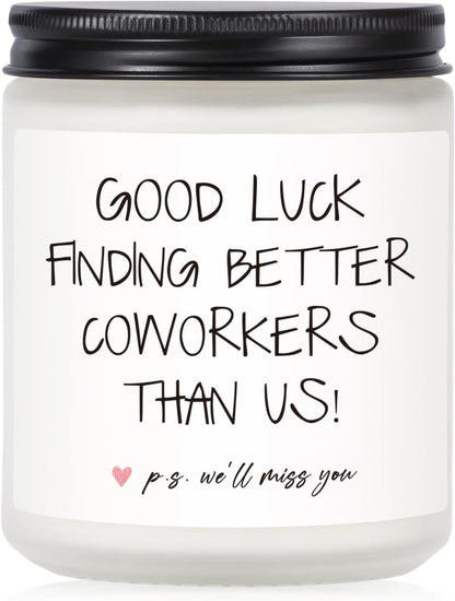 Coworker Leaving Gifts for Women, Lavender Scented Candle(7Oz)1