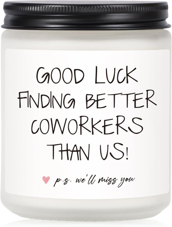 Coworker Leaving Gifts for Women, Lavender Scented Candle(7Oz)1