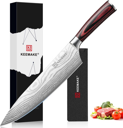8" Chef Knife, Ultra Sharp Kitchen Knife with Ergonomic Handle1
