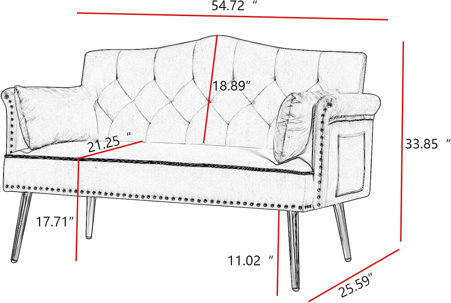 55-inch-modern-velvet-loveseat-sofa-with-gold-metal-legs-side-pockets-tufted-backrest-perfect-for-living-room-bedroom-or-office-modern-beige