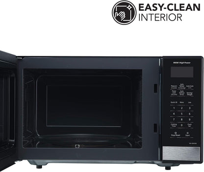 Panasonic NN-SB458S Compact Microwave Oven, 0.9 Cu.Ft., Stainless Steel/Silver4