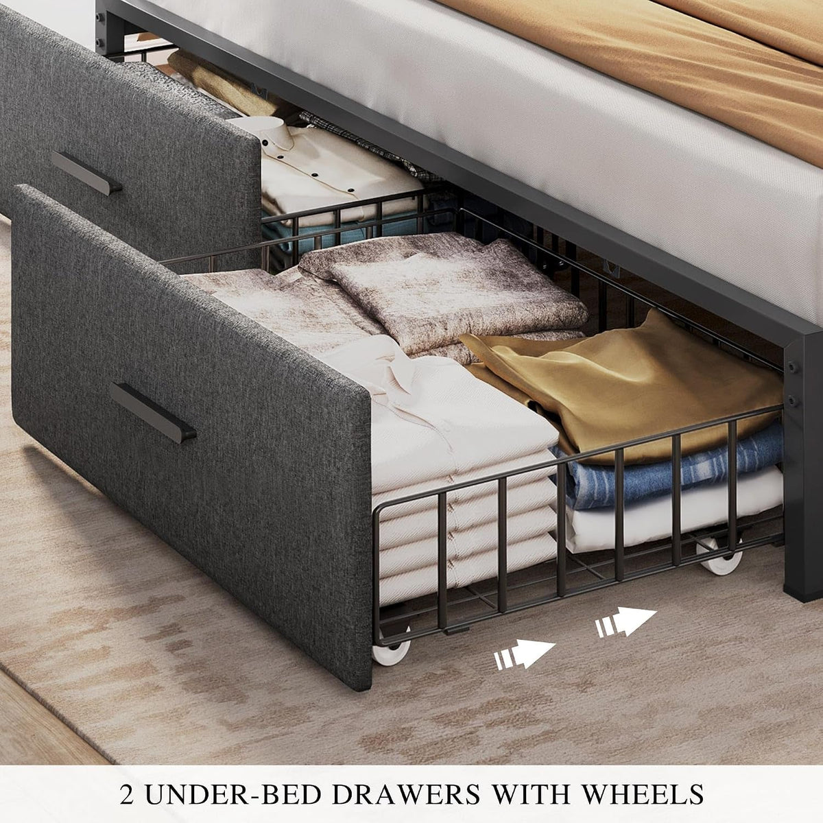 king-size-bed-frame-with-2-storage-drawers-and-charging-station