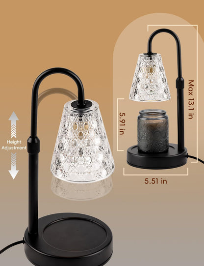 Candle Warmer Lamp with Timer Dimmable, Wax Melt Warmer, Black5
