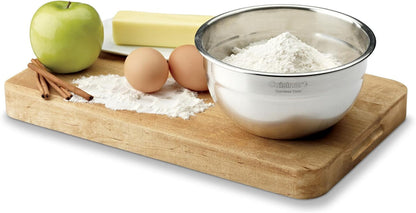 Mixing Bowl Set, Nesting Bowls, Stainless Steel, 3-Piece4