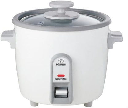 Zojirushi White Rice Cooker/Steamer (3, 6, and 10 Cups) Black 3 Cup3