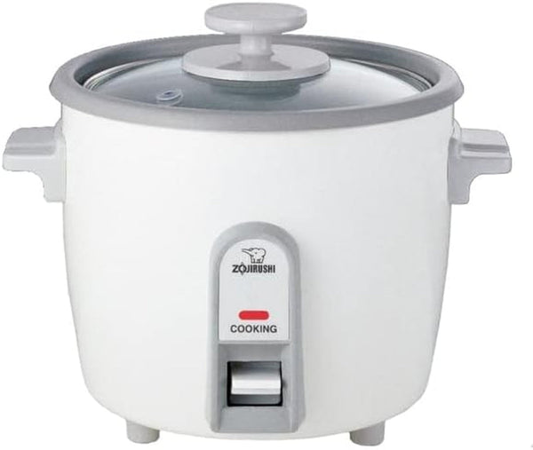 Zojirushi White Rice Cooker/Steamer (3, 6, and 10 Cups) Black 3 Cup3