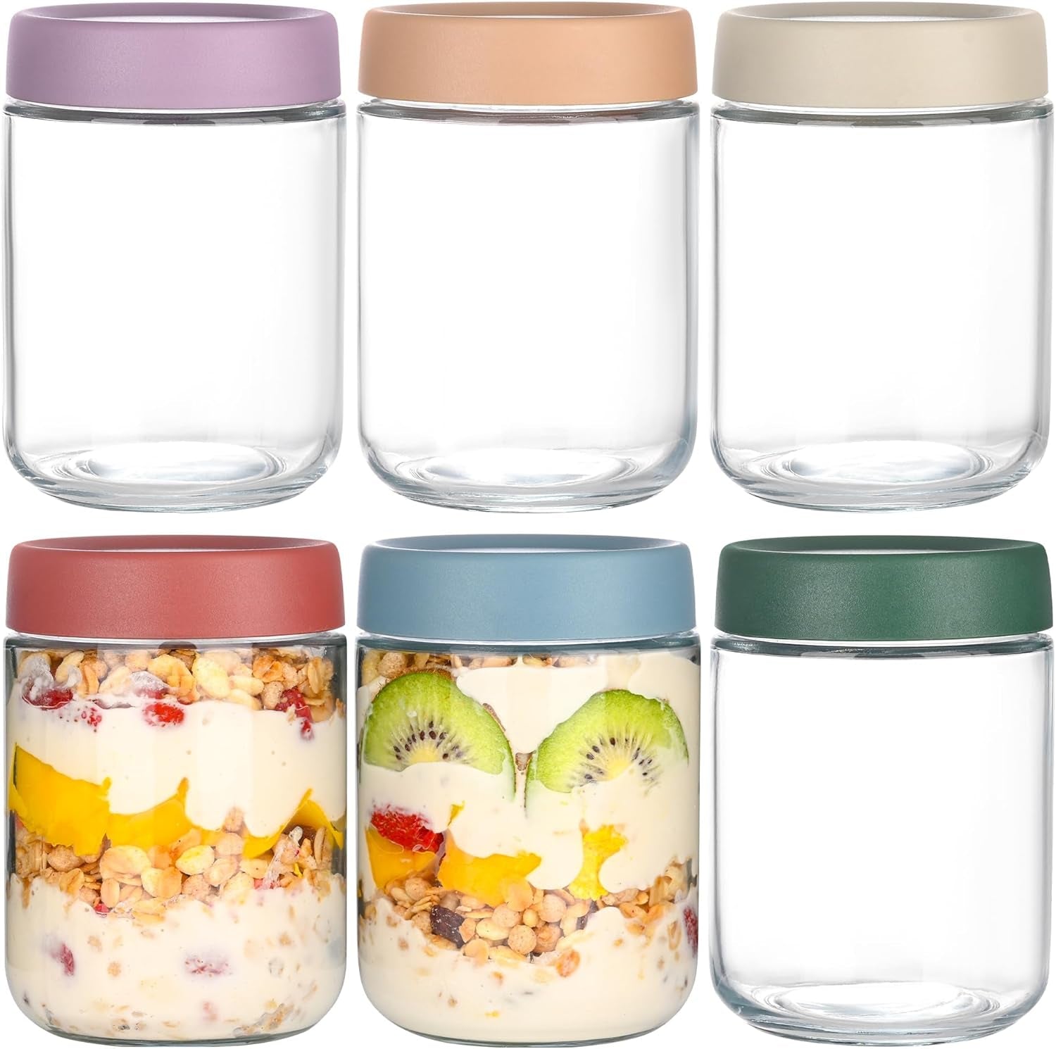 overnight-oats-containers-with-lids-16-oz-glass-jars-6-pack-glass-mason-jars-with-airtight-lids-perfect-for-oats-yogurt-chia-pudding-snack