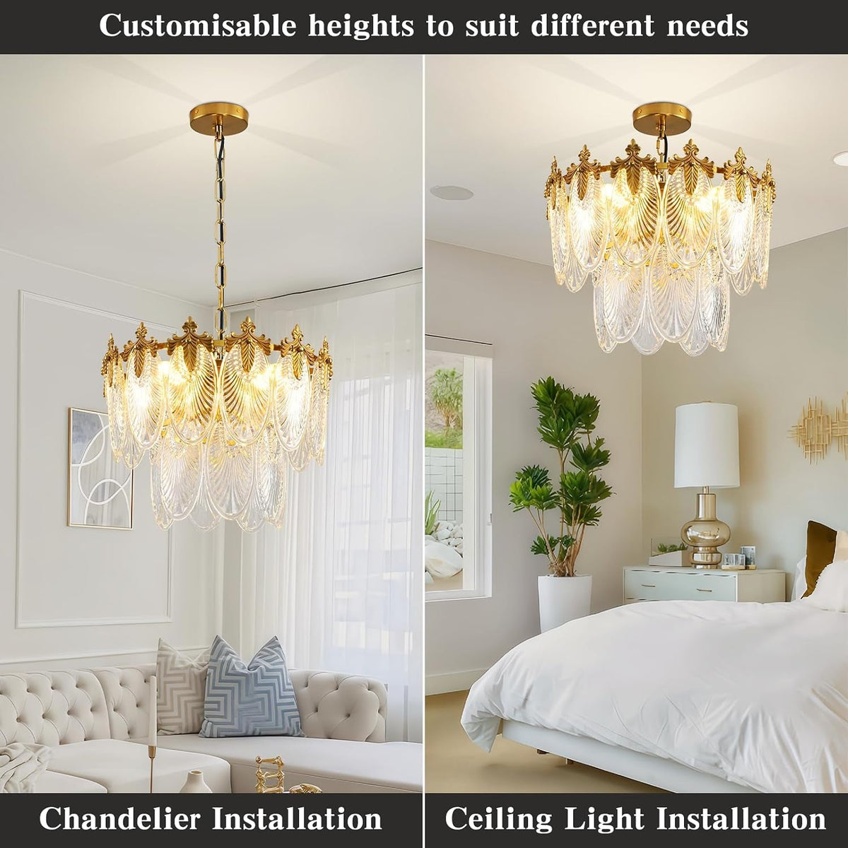 antique-chandeliers-2-layer-gold-crystal-glass-chandelier-4-light-round-pendant-light-17-7-brushed-brass-adjustable-height-applicable-to-dining-room-bedroom-living-room-foyer-kitchen-island