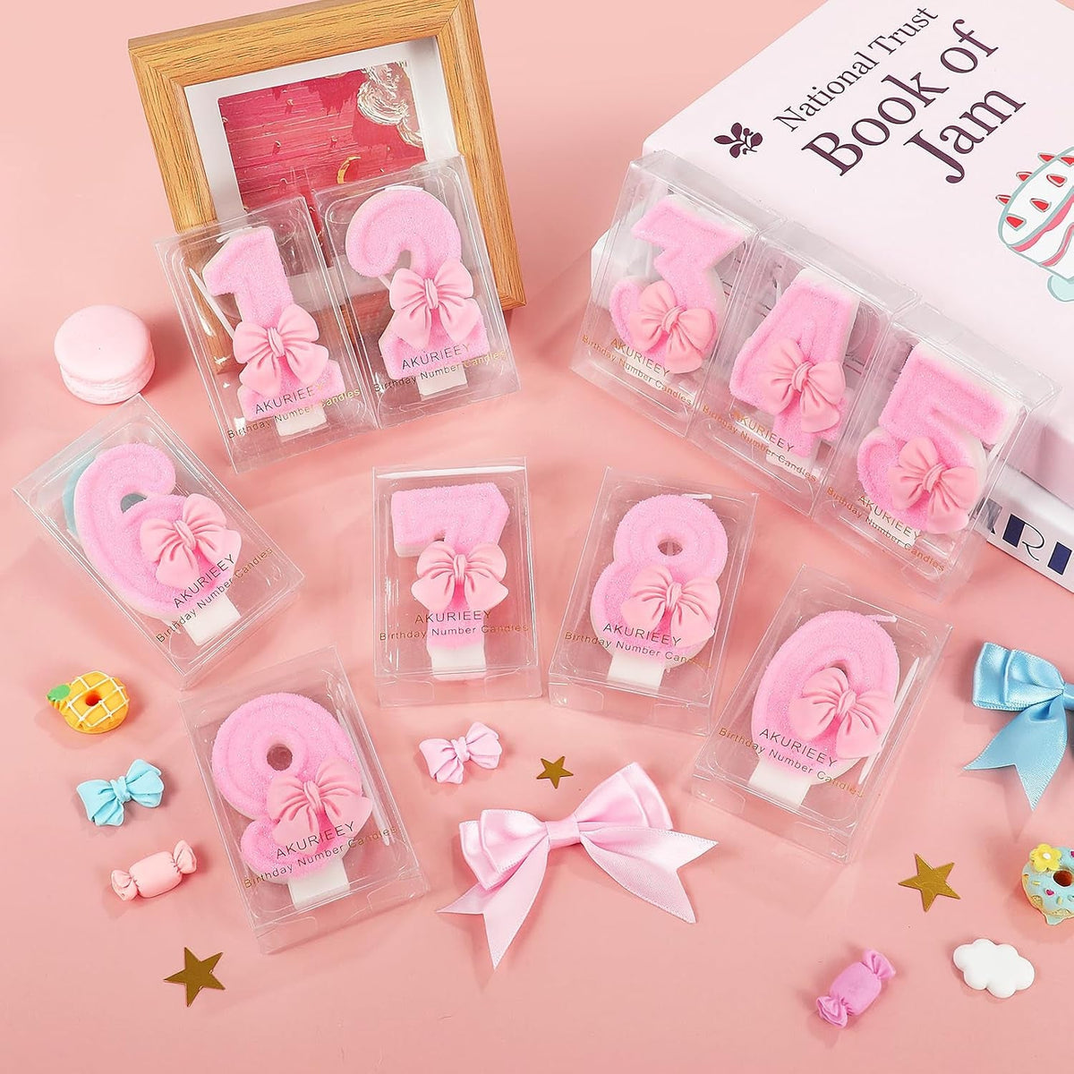 pink-1st-birthday-candle-bow-numbers-1-candle-cake-topper-cupcake-decorations-party-decor-for-girls-and-women-anniversary-celebrations-supplies