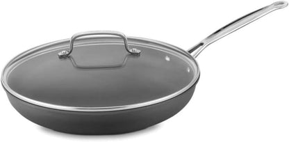 Chef'S Classic™ Nonstick Hard Anodized 12" Nonstick Skillet with Glass Cover2
