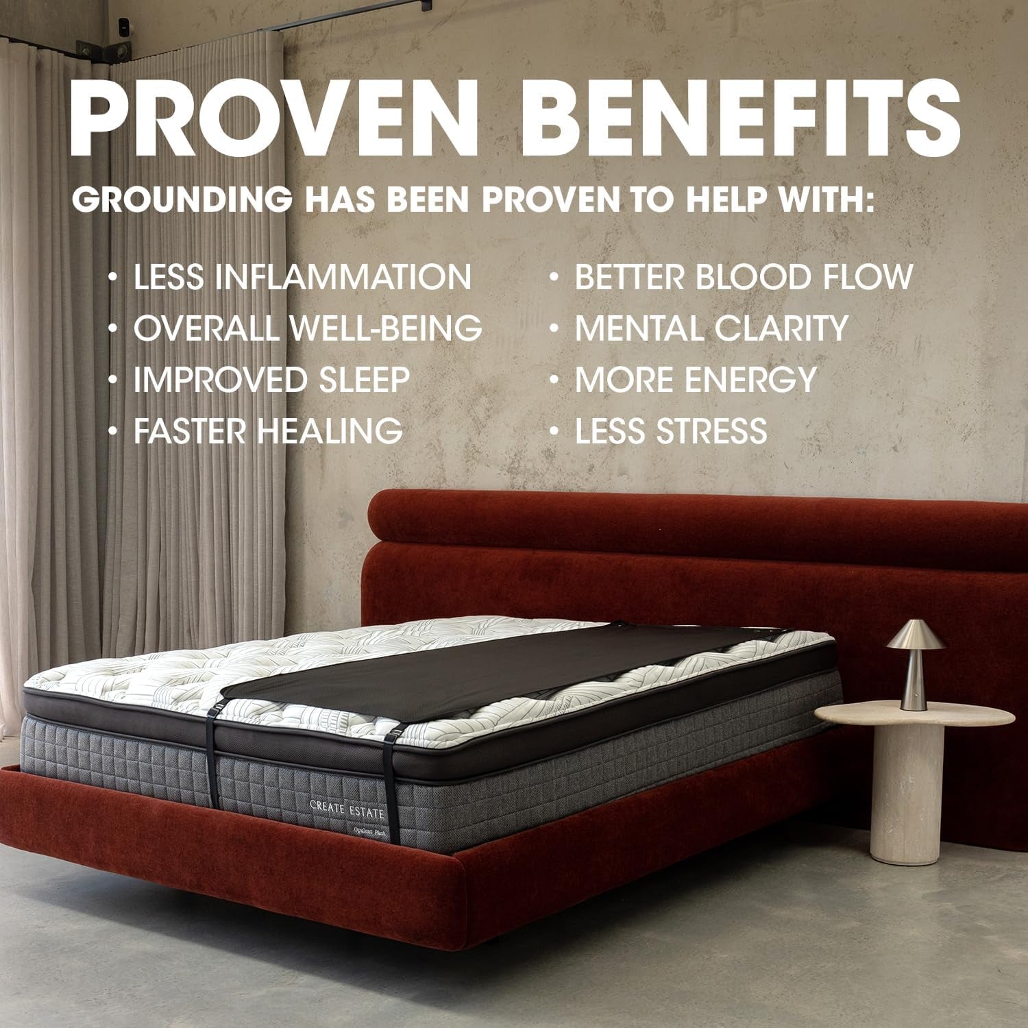 grounding-half-size-mattress-cover-earthing-mat-with-cord
