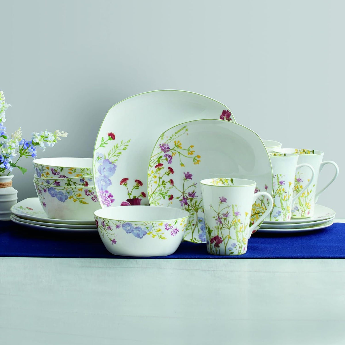 wildflower-garden-dinnerware-set-16-piece-bone-china-dishes-service-for-4-square-plates-and-bowls-set-with-mugs-floral-design-dishwasher-and-microwave-safe