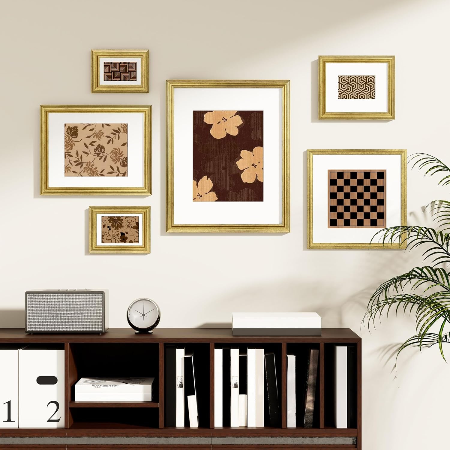 8x10-picture-frames-set-of-2-vintage-photo-frames-rustic-gold