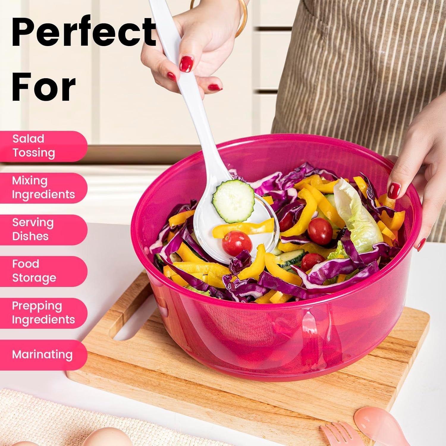 5pc-mixing-bowls-set-with-lids-ombre-pink-bpa-free-nesting-salad-meal-prep-bowls-for-mixing-serving-storage-0-74-qt-4-65-qt-dishwasher-safe-lids-not-microwave-safe