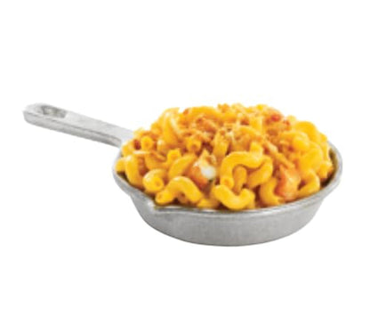 CW1980N Fry Pan, 12 Oz., 6-1/8"Dia X 1-3/8", Round, with Handle, Cold Holding Only, Temperature Resistant down to -20°F, Cast Aluminum, Natural Finish, NSF, 1 Each1