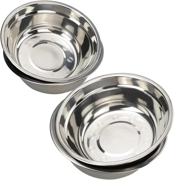 4-Pack Stainless Steel Mixing Bowls, Metal Prep Bowls1