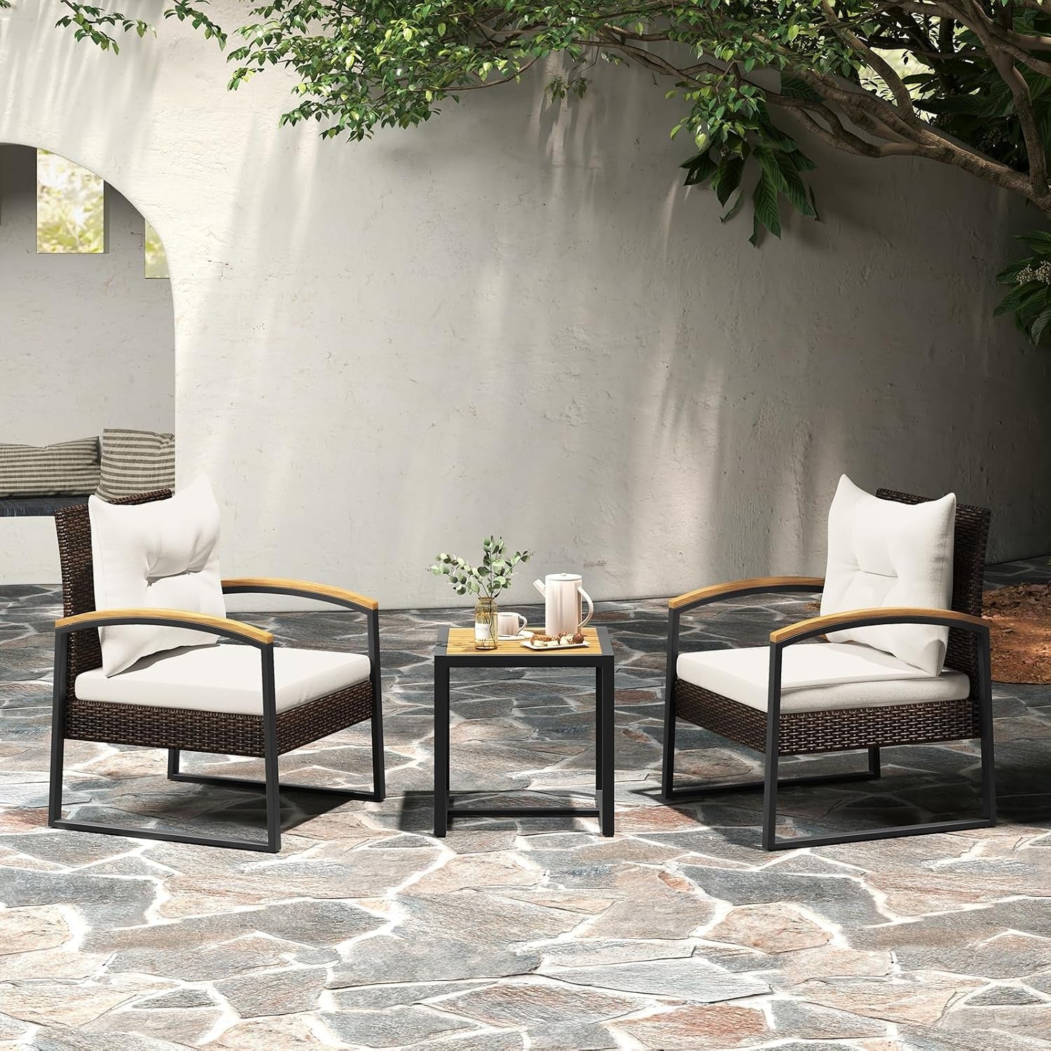 3-piece-patio-conversation-set-includes-2-rattan-chairs-and-coffee-table-solid-acacia-wood-armrests-tabletop-outdoor-cushioned-wicker-furniture-set-for-backyard-poolside-lawn-garden